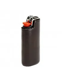 ETUI BRIQUET CUIR MARRON