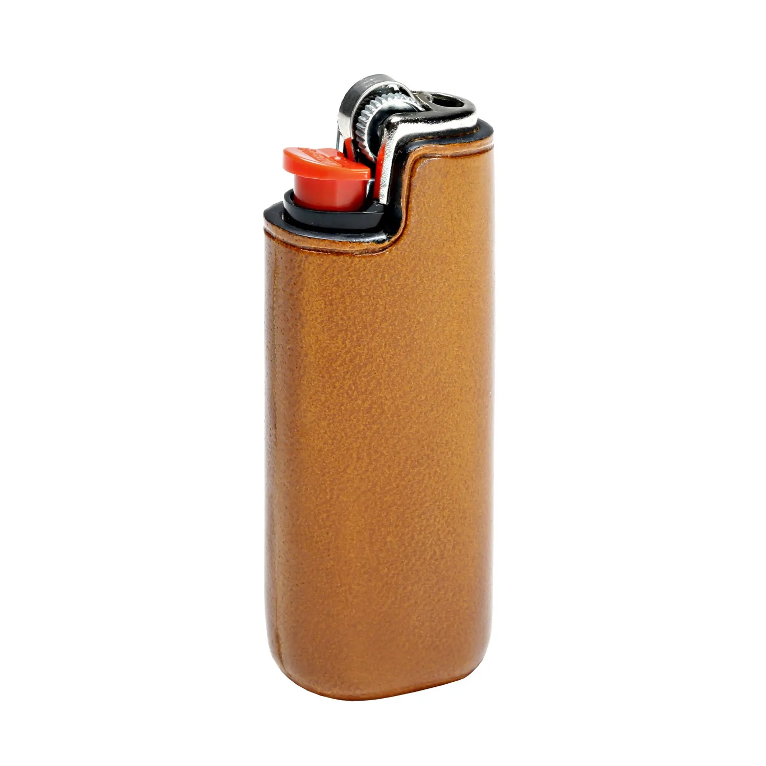 ETUI BRIQUET CUIR GOLD