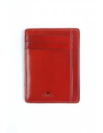 PETIT PORTE CARTES CUIR COGNAC