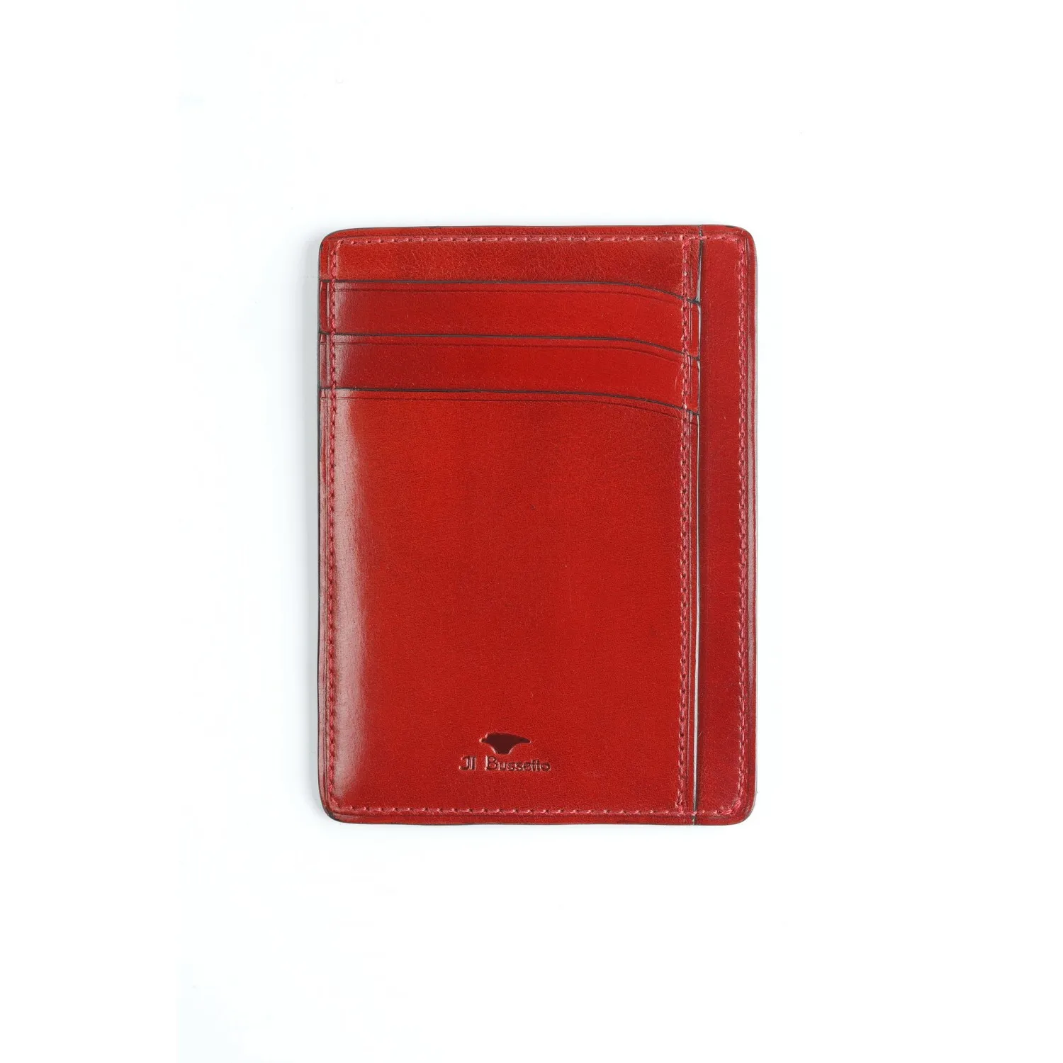 PETIT PORTE CARTES CUIR COGNAC