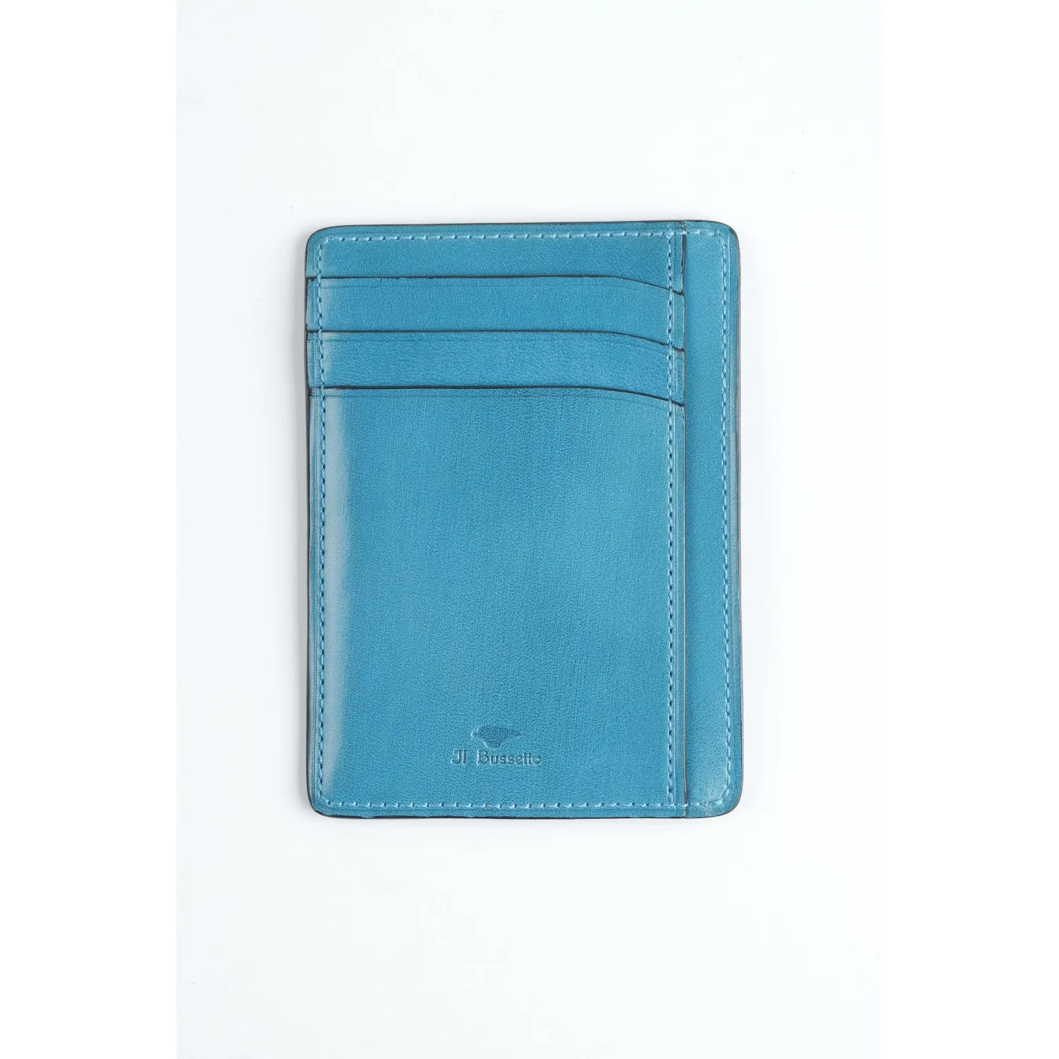 PETIT PORTE CARTES CUIR TURQUOISE PETIT PORTE CARTES CUIR TURQUOISE