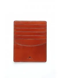 GRAND PORTE CARTES CUIR COGNAC