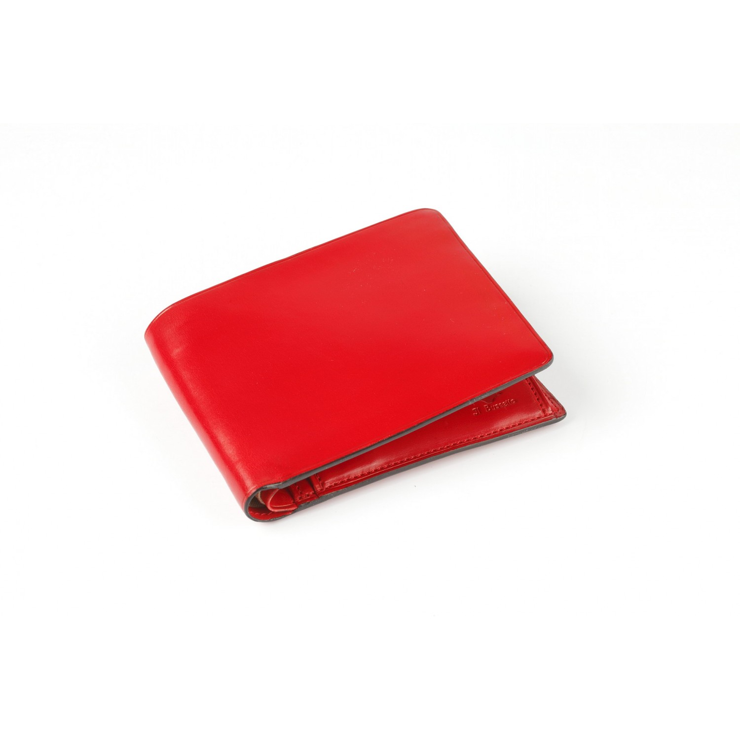 PORTEFEUILLE AVEC MONNAIE CUIR ROUGE