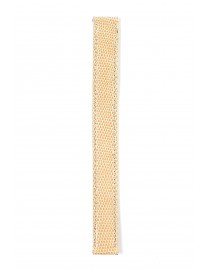 BRACELET MONTRE LANIERE EN CUIR LEZARD BEIGE