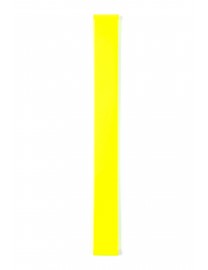 BRACELET MONTRE LANIERE EN CUIR VEAU VERNIS JAUNE
