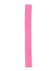BRACELET MONTRE LANIERE EN CUIR VEAU SELLIER ROSE