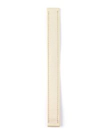 BRACELET MONTRE LANIERE EN CUIR SATIN BEIGE SABLE