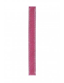 BRACELET MONTRE LANIERE EN CUIR LEZARD PARME