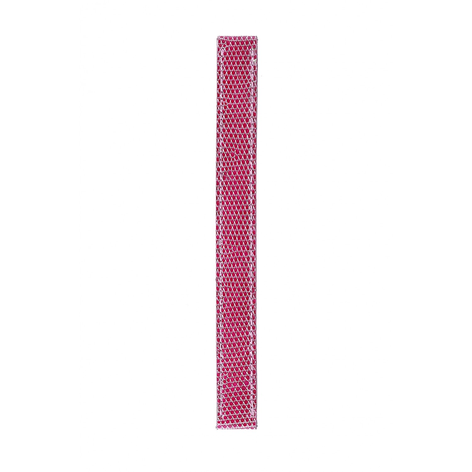 BRACELET MONTRE LANIERE EN CUIR LEZARD PARME