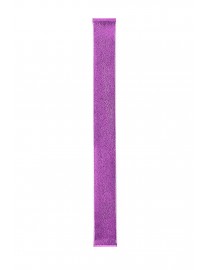 BRACELET MONTRE LANIERE EN CUIR VEAU BRILLANT VIOLET