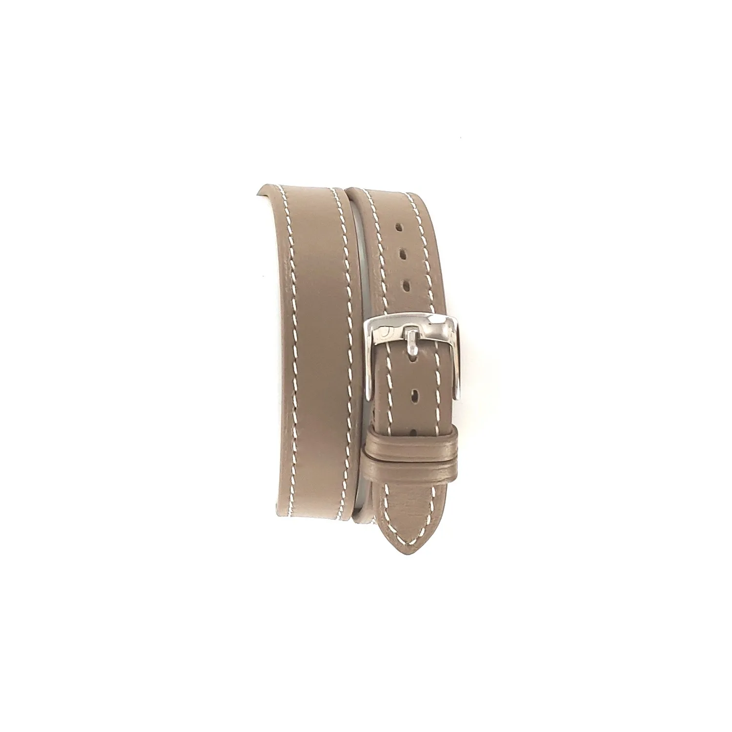 Bracelet Montre Double Tour taupe – Bracelet pour montre Hermès étoupe