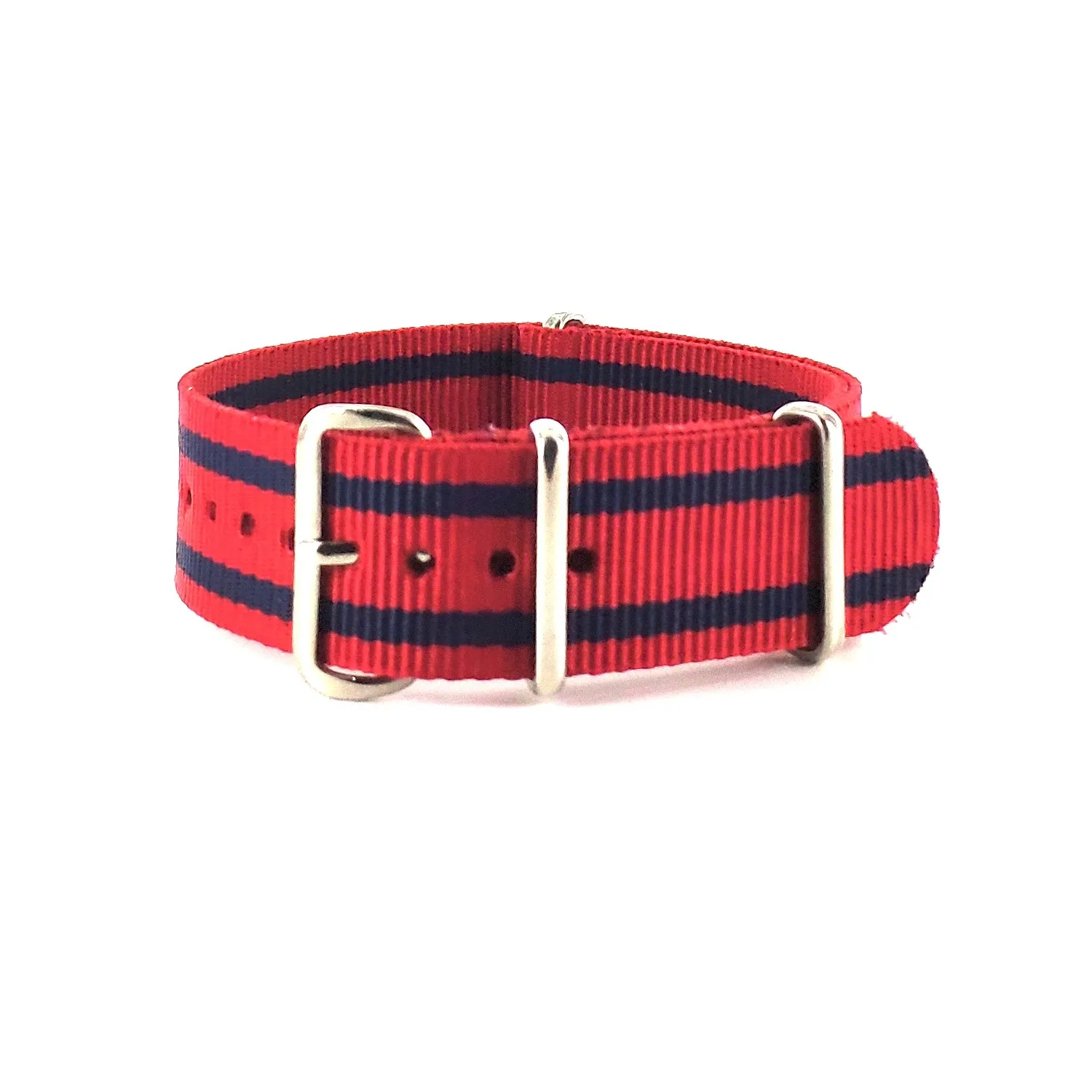 BRACELET NATO ROUGE ET BLEU - NATO NYLON