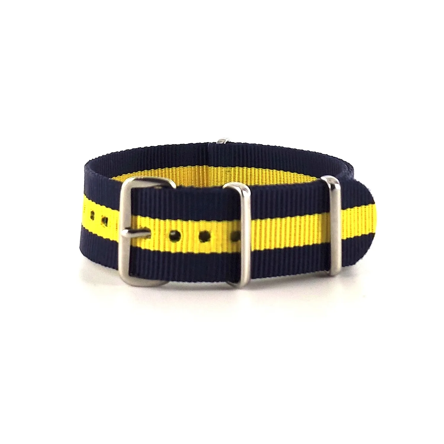 BRACELET NATO BLEU JAUNE - NATO NYLON