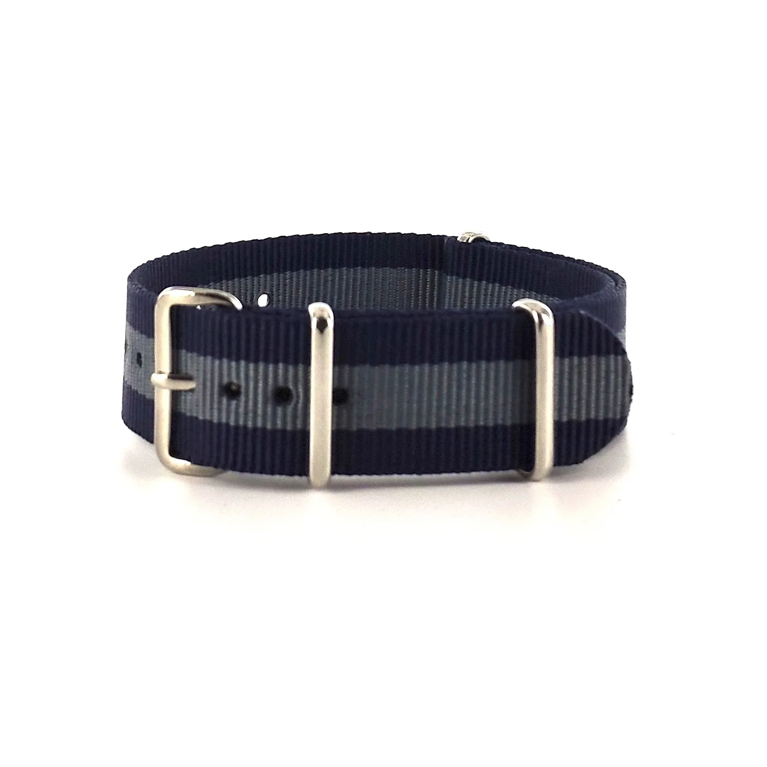 BRACELET NATO MARINE GRIS - NATO NYLON