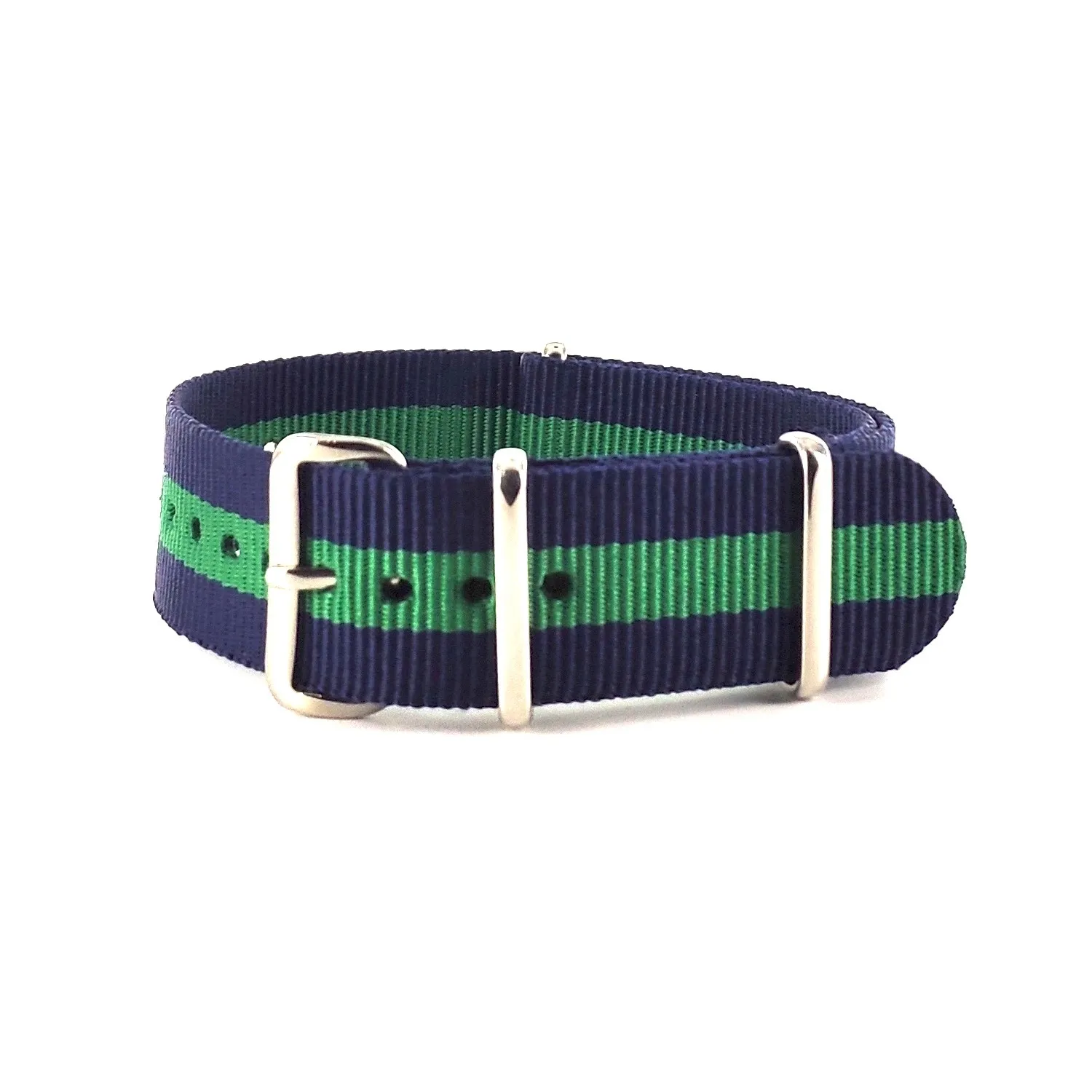 BRACELET NATO MARINE VERT - NATO NYLON