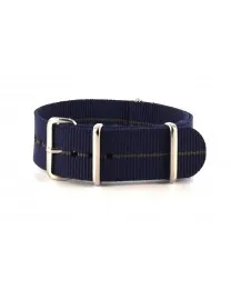 BRACELET NATO MARINE LISERET KAKI - NATO NYLON
