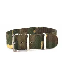 BRACELET NATO CAMOUFLAGE MILITAIRE - NATO NYLON