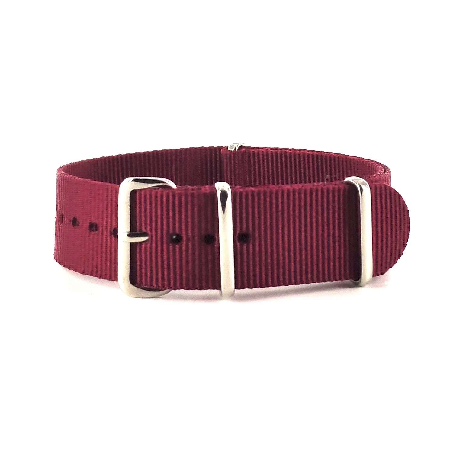 BRACELET NATO UNI BORDEAUX - NATO NYLON