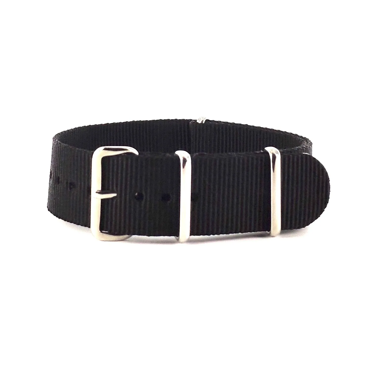 BRACELET NATO UNI NOIR - NATO NYLON BRACELET NATO UNI NOIR - NATO NYLON