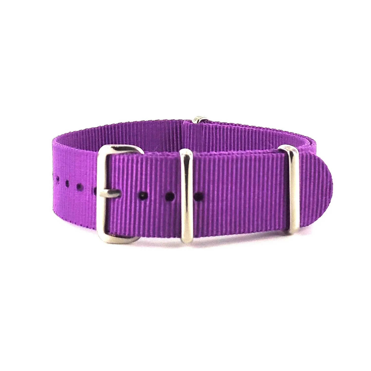 BRACELET NATO UNI VIOLET - NATO NYLON