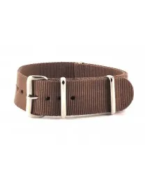 BRACELET NATO UNI MARRON - NATO NYLON