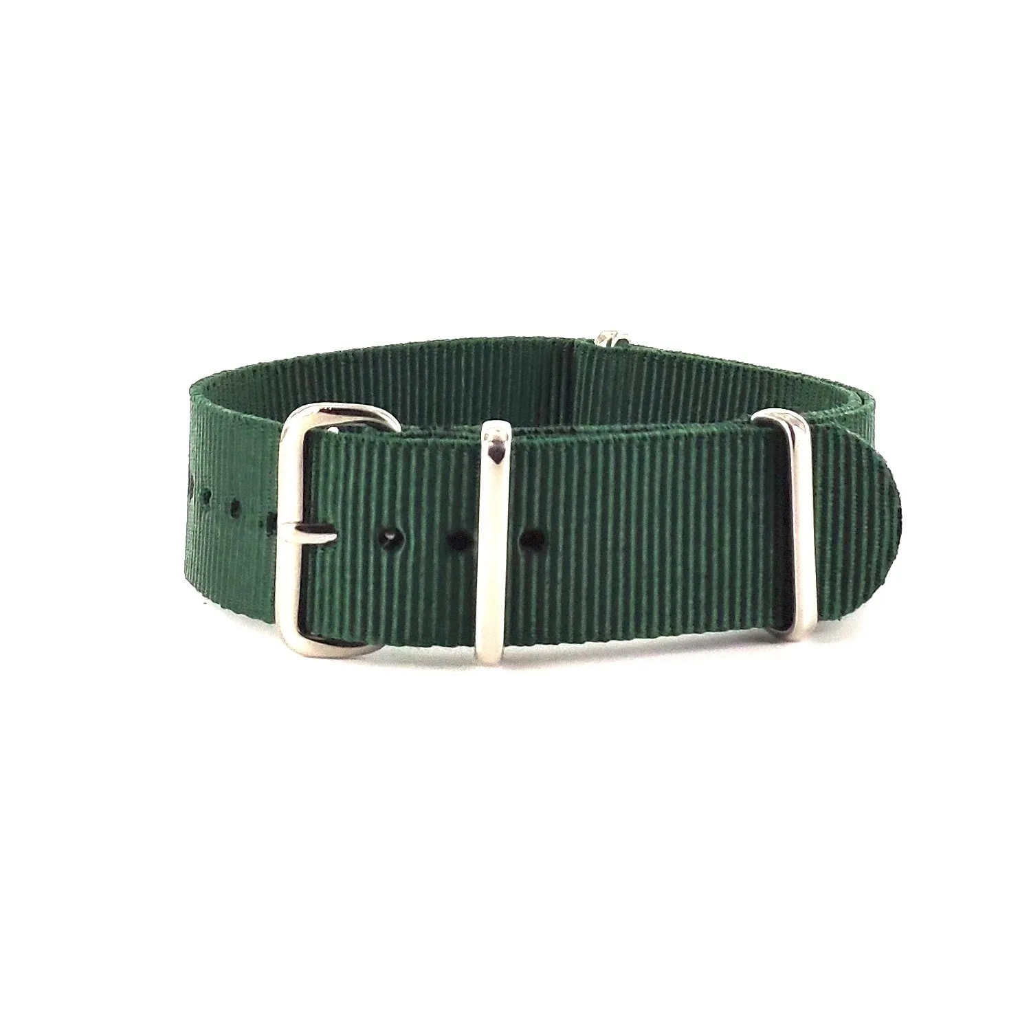 BRACELET NATO UNI VERT ANGLAIS - NATO NYLON