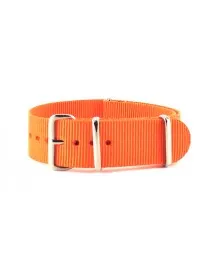 BRACELET NATO UNI ORANGE - NATO NYLON