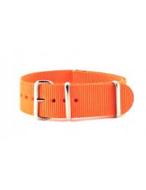 BRACELET NATO UNI ORANGE - NATO NYLON