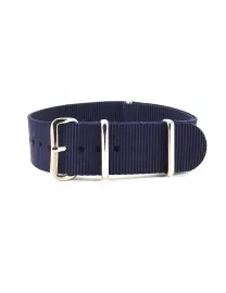 BRACELET NATO UNI BLEU MARINE - NATO NYLON