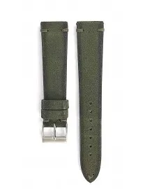 BRACELET_MONTRE_ETHNIC_VEAU_NUBUCK_VERT