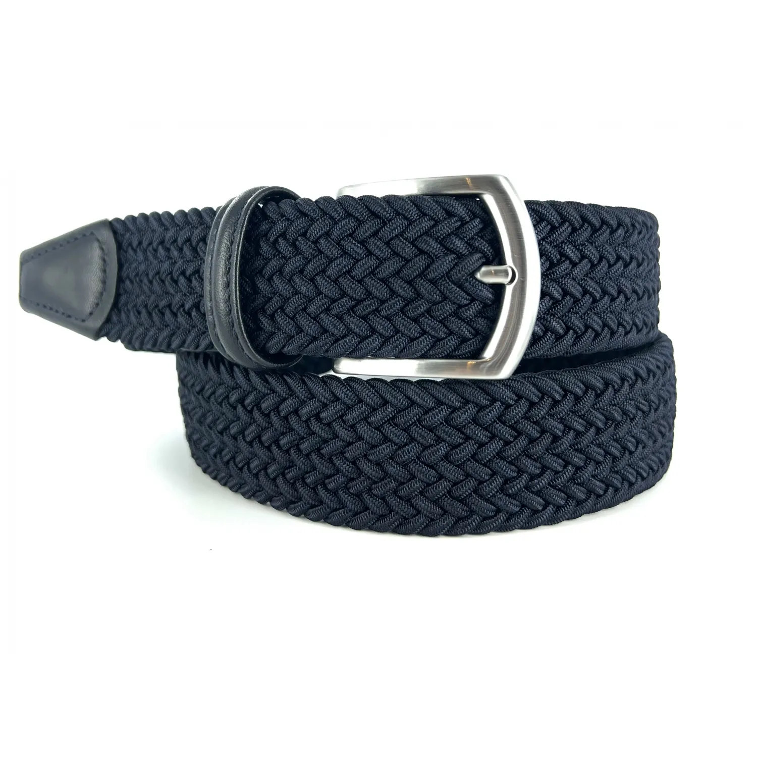 Ceinture cuir tressé Anderson's - Wishlist VGL™️