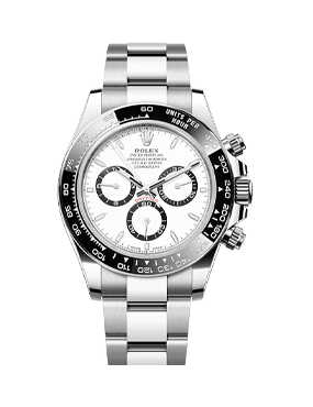 2023–Present Daytona Steel with Ceramic Bezel on an Oyster Bracelet