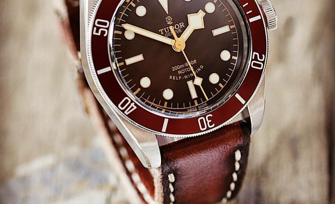 Bracelet Montre Tudor Black Bay Red