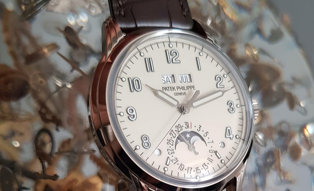 Bracelet Montre Patek Philippe Quantieme Phase de Lune