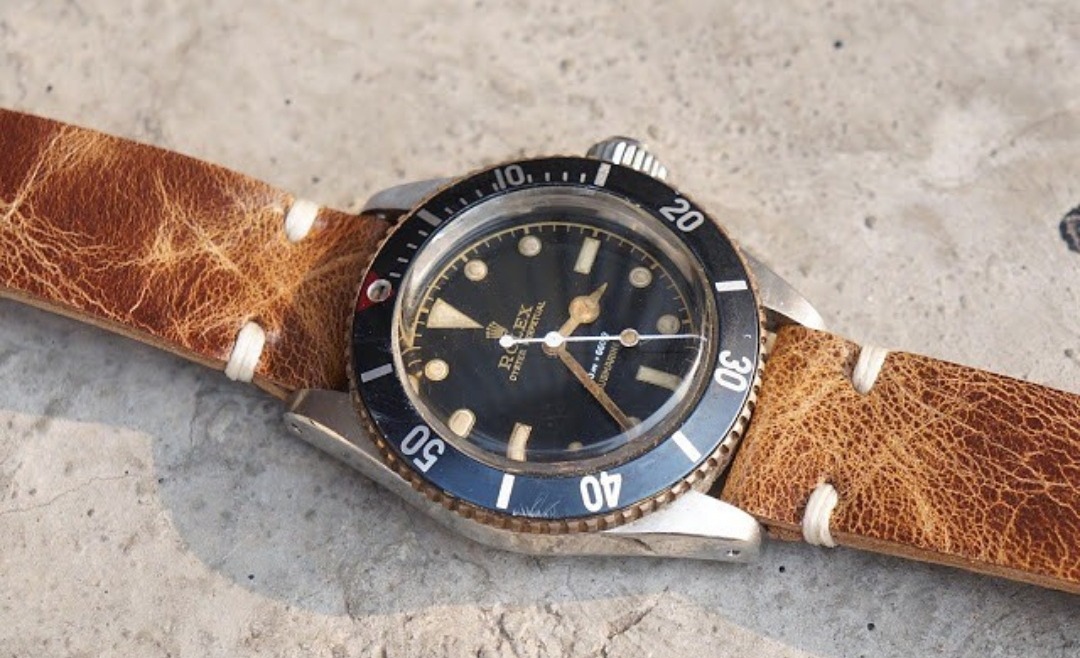 Bracelet Montre Rolex Submariner  "James Bond" Ref 6538 (3)