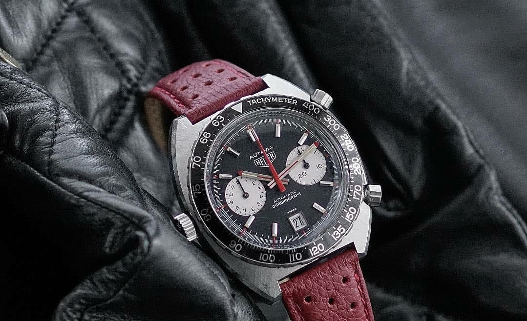 Bracelet Montre Heuer Autavia Vintage