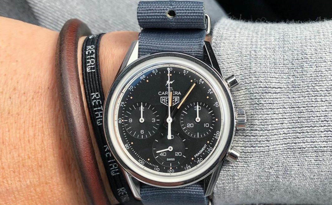 Bracelet Montre Heuer Carrera Vintage