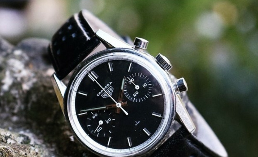 Bracelet Montre Heuer Carrera Vintage (2)