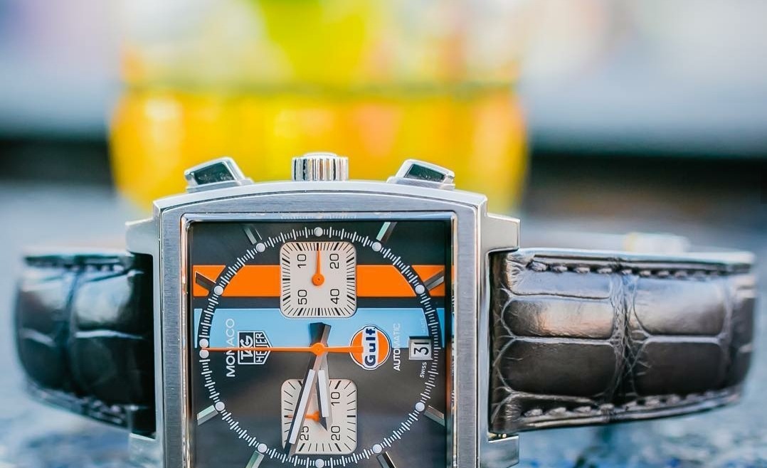 Bracelet Montre Tag Heuer Monaco Gulf