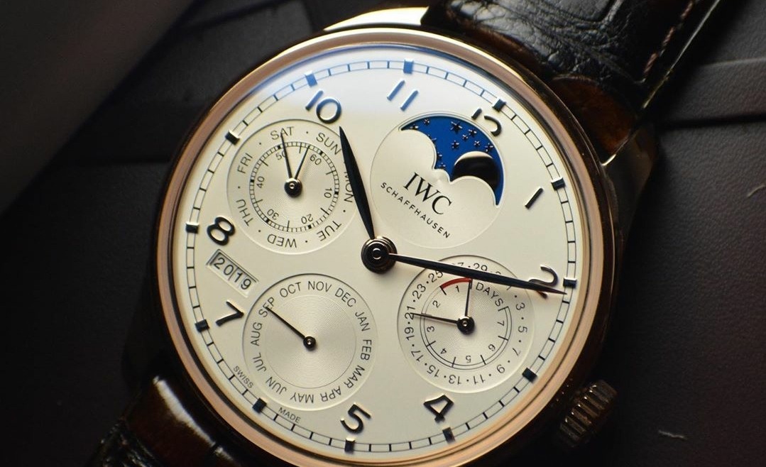 Bracelet Montre IWC Calendrier Perpetuel