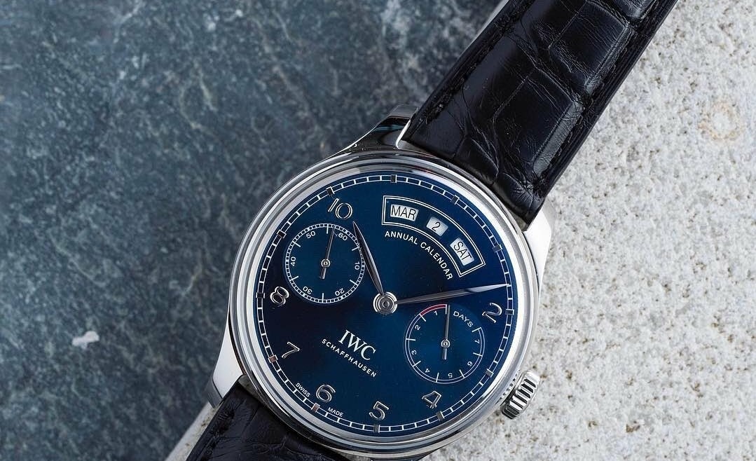 Bracelet Montre IWC Calendrier Annuel Ref IWC503502 (2)