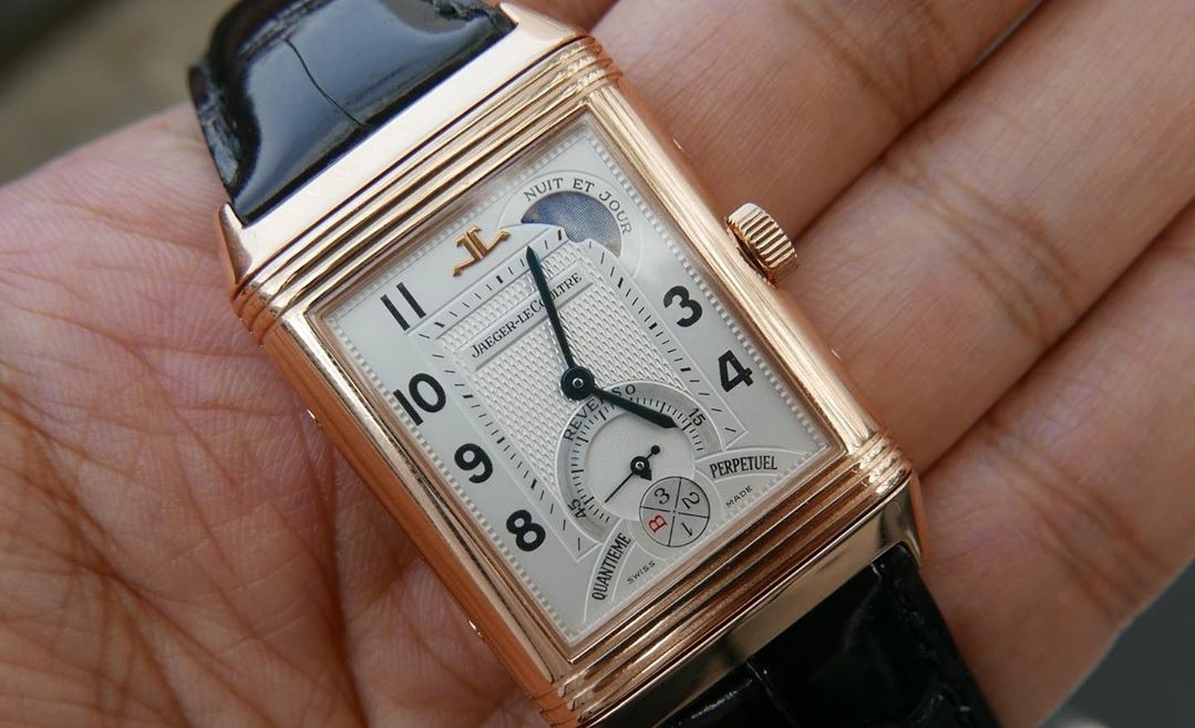 Bracelet Montre Jaeger Lecoultre Reverso Night and Day