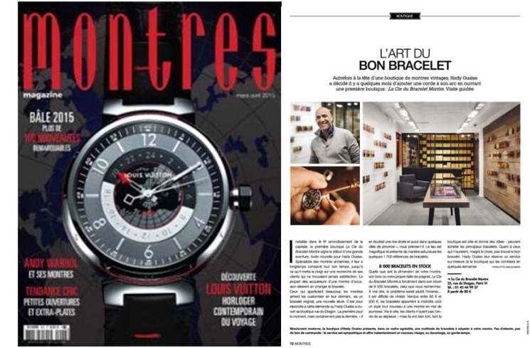 Montre Magazine - Avril 2015