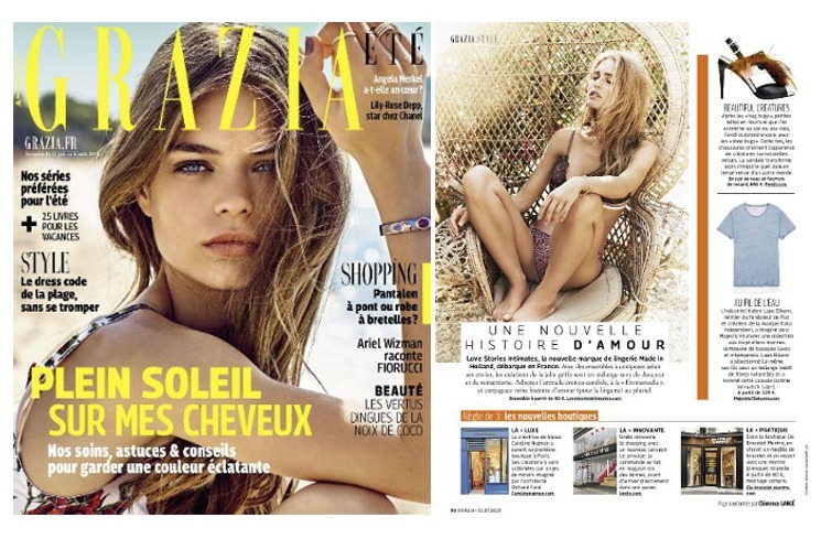 Magazine Grazia - 31 Juillet  2015