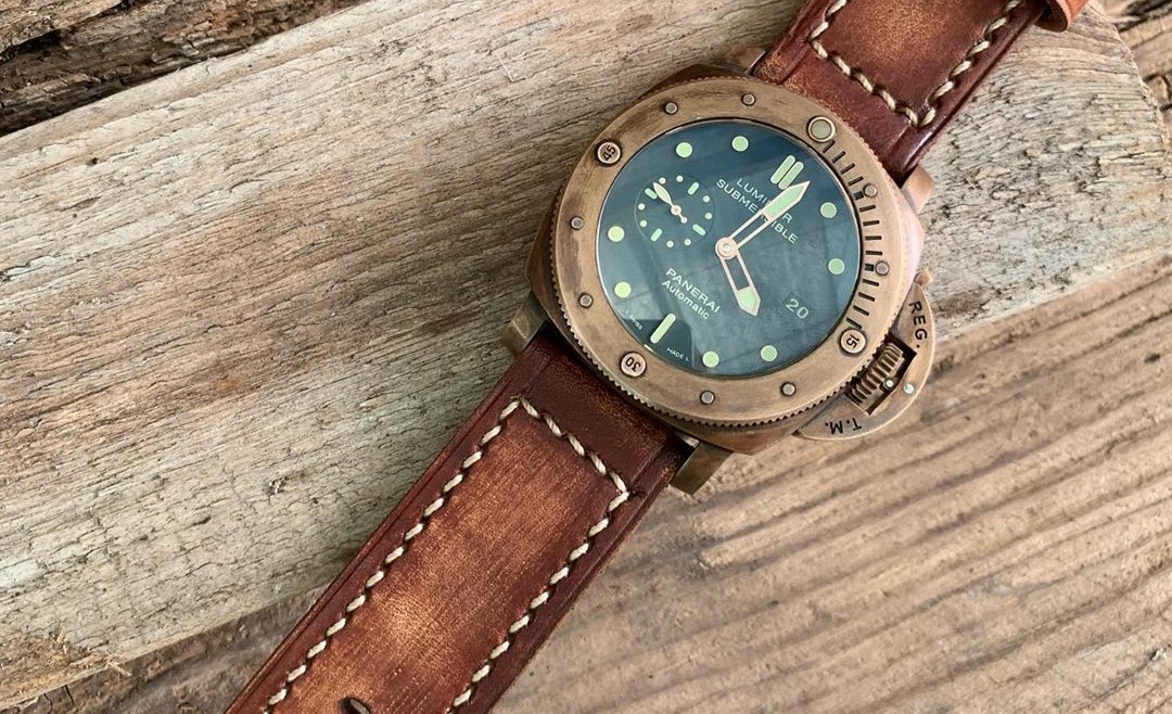 Bracelet Montre Panerai Luminor Submersible Bronze