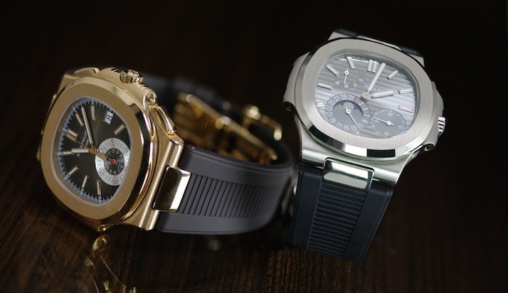 Bracelet Montre Rubber B Patek Philippe Nautilus