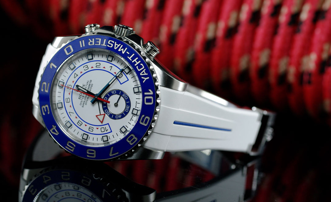 Bracelet Rubber B pour montre Rolex Yachtmaster II