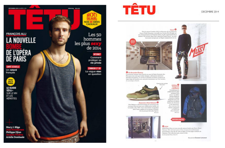 Magazine Têtu - Décembre 2014