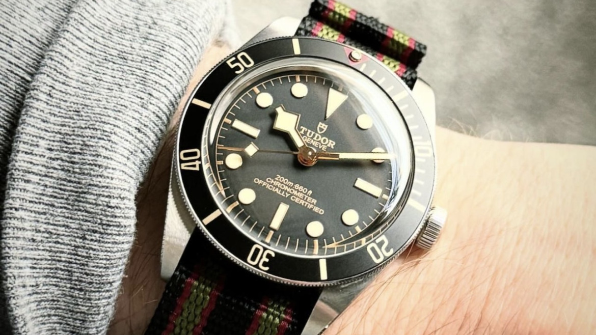 Bracelet Montre Nato Sean Connery Tudor Black Bay 58