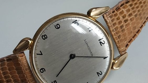 Bracelet de Montre Lézard Beige Longines Vintage